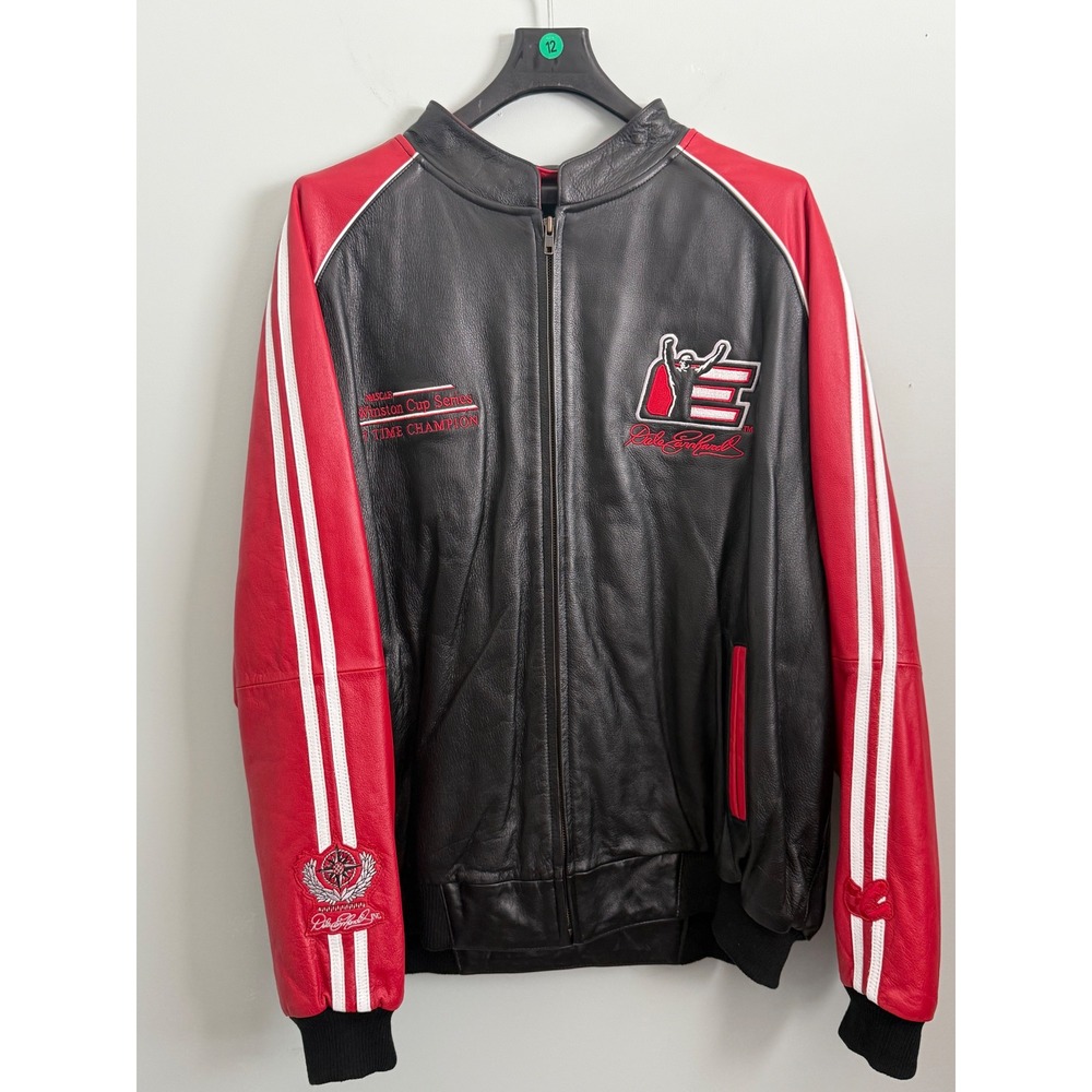 Dale Earnhardt NASCAR Jacket Wilsons Leather Chase Authentic Deadstock XXL NWOT‎